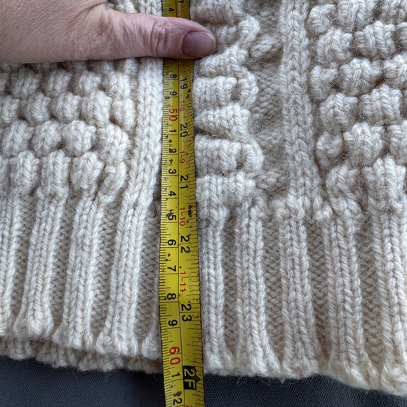 80s Ardara Arans Co. Knit Vest Women's Size 40 US S - Picture 8 of 11